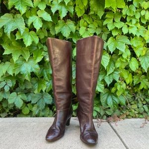 Vintage JD Leather Boots Sz 8 1/2